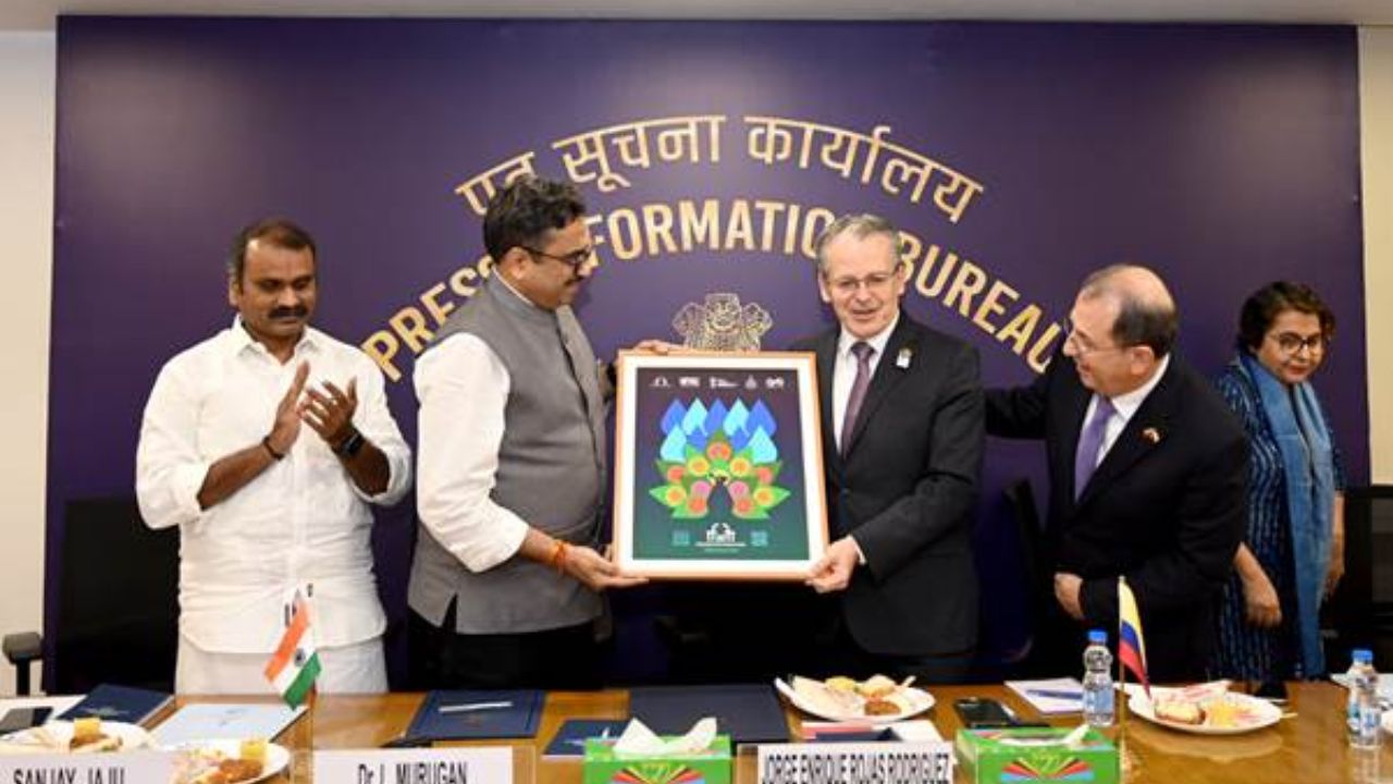 भारत आणि कोलंबिया यांच्यात चित्रपट सह-निर्मिती आणि सांस्कृतिक संबंधांना चालना देण्यासाठी करार