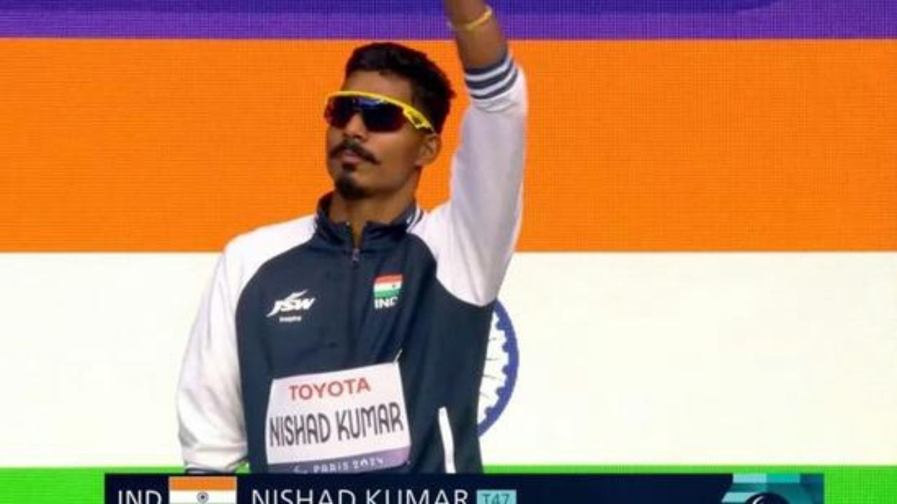 उंच उडीत निशादला रौप्य पदक