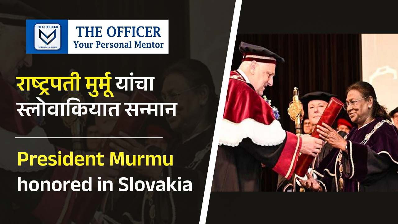 President Murmu honored in Slovakia