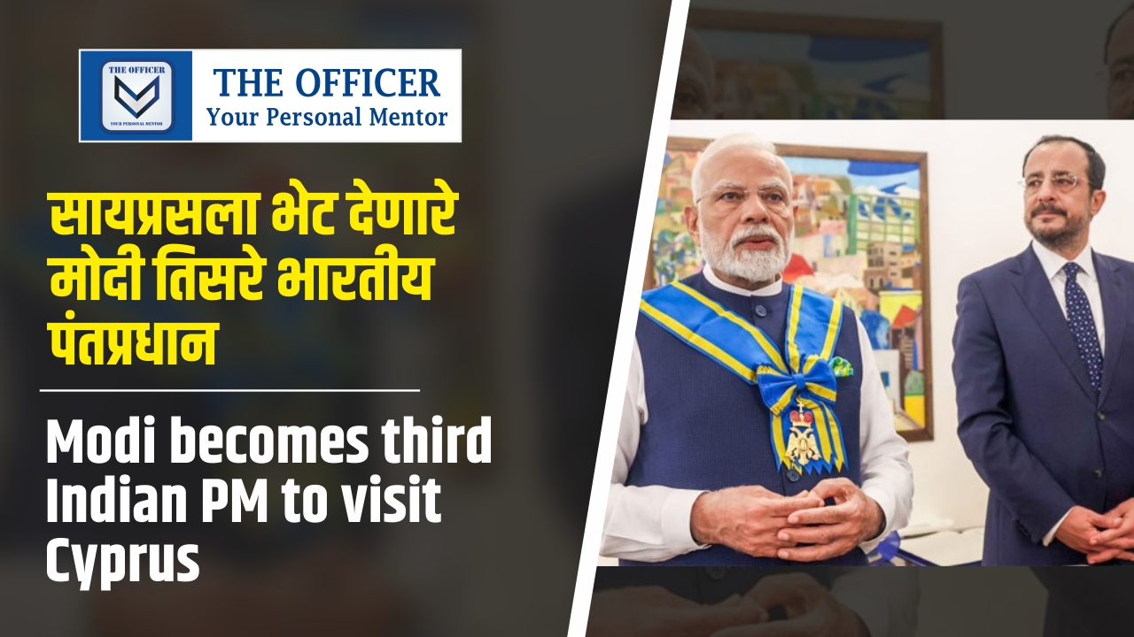 Modi becomes third Indian PM to visit Cyprus